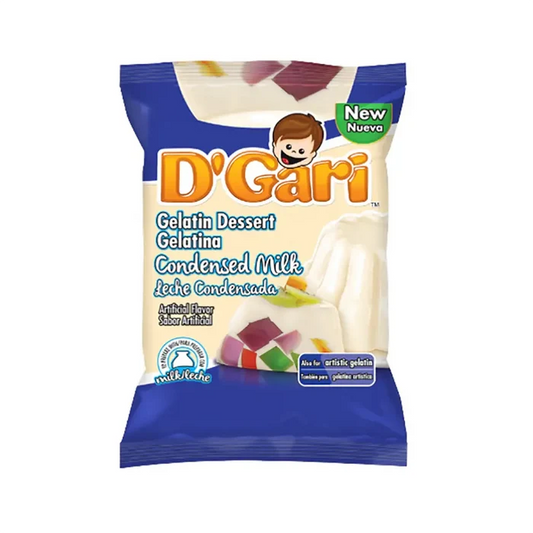 Shop D'Gari Gelatin Condensed Milk at Mexmax INC for Wholesale Prices.