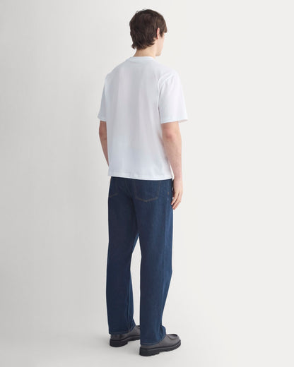 Archive Relaxed-Fit Cotton Crew | White