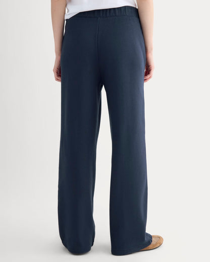 Lightweight Terry Pintuck Sweatpant | Navy