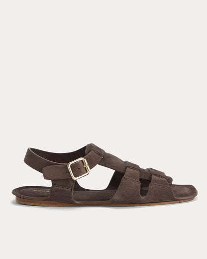 Made in Italy Opanka Sandal | Cacoa Suede