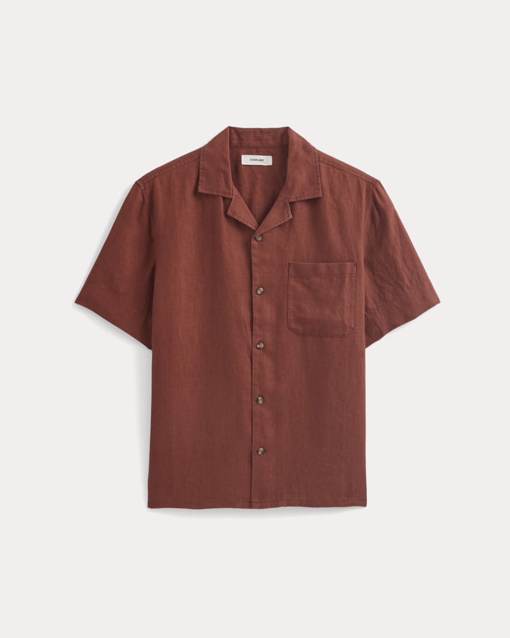 Linen Resort Shirt | Black