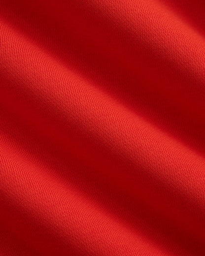 Luxe Fleece Sweatshirt | Fiery Red