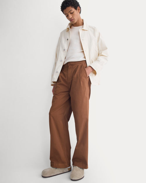 Pull-On Easy Trouser | Toffee