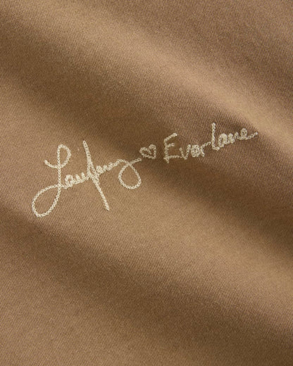 Everlane x The Laufey Foundation Box-Cut Tee | Weathered Clay