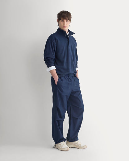 Baggy Parachute Pant | Deep Navy