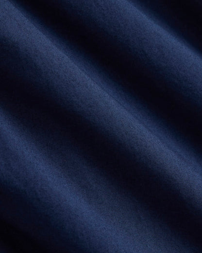 Cuff Detail Shirt in Lightweight Cotton | Navy
