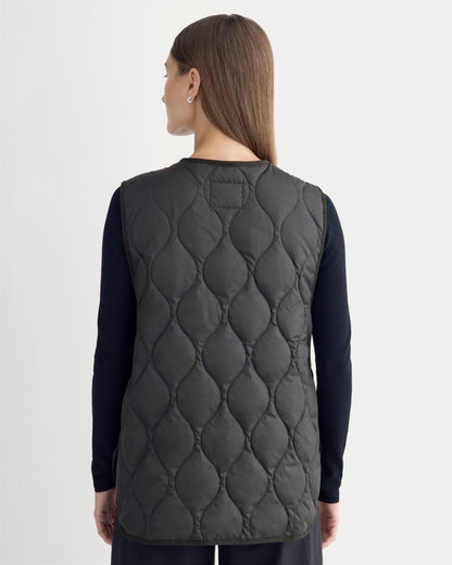 ReNew Quilted Vest | Black