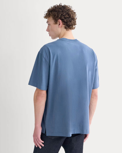 Oversized Midweight Tee | Vintage Indigo