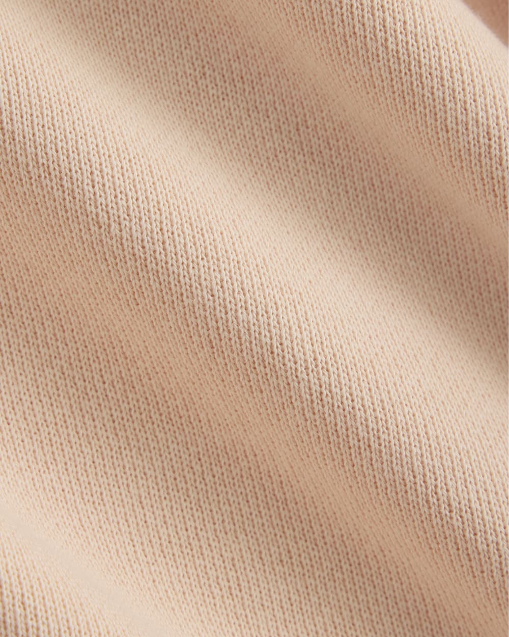 Lightweight Terry Blouson Short-Sleeve Crew | Pale Peach
