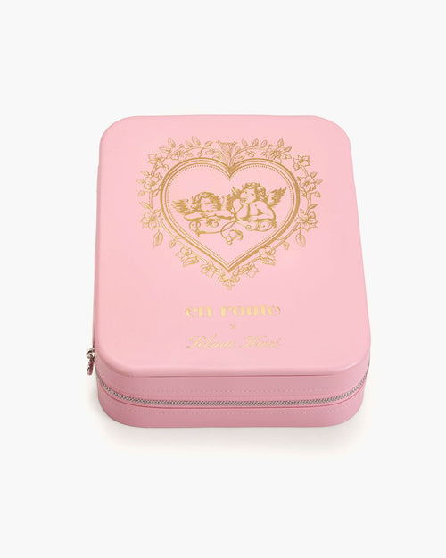 Isola Heart Jewelry Box in Pink