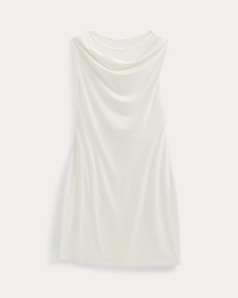 Cowl Neck Mini Dress | Bone