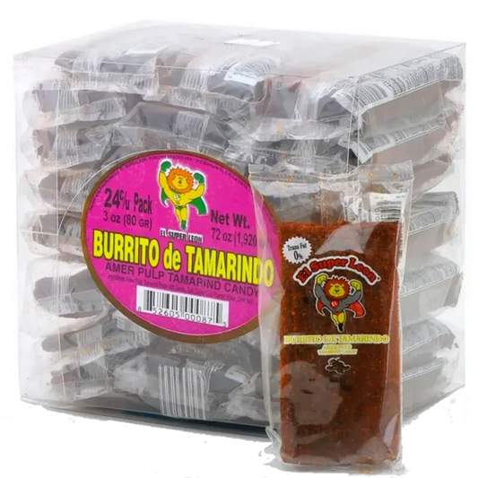 Wholesale El Super Leon Burrito de Tamarindo - Authentic Flavor at Mexmax INC