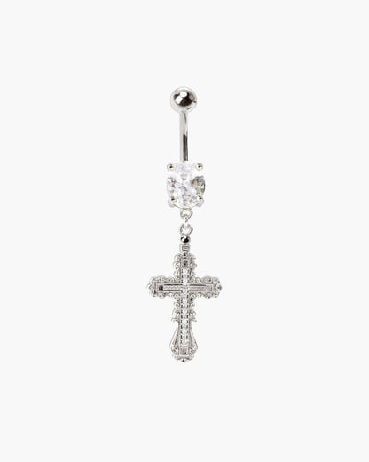 Everette Cross Belly Ring