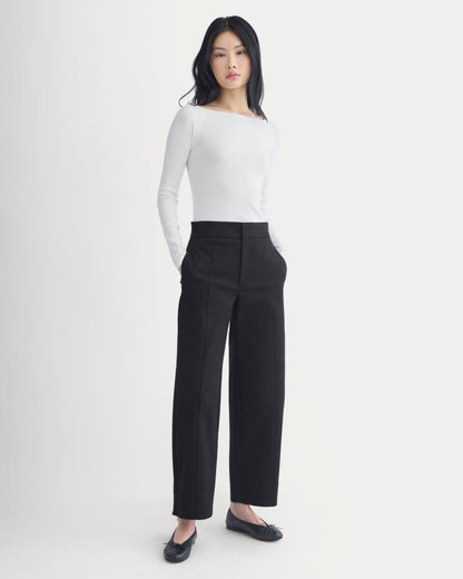 Seamed Balloon Pant | Black