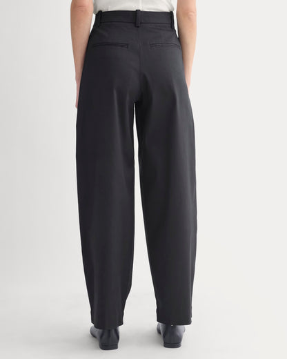 Tailored Drape Balloon Pant | Black