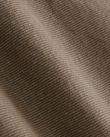 The A-Line Denim Short | Garment-Dyed Chocolate