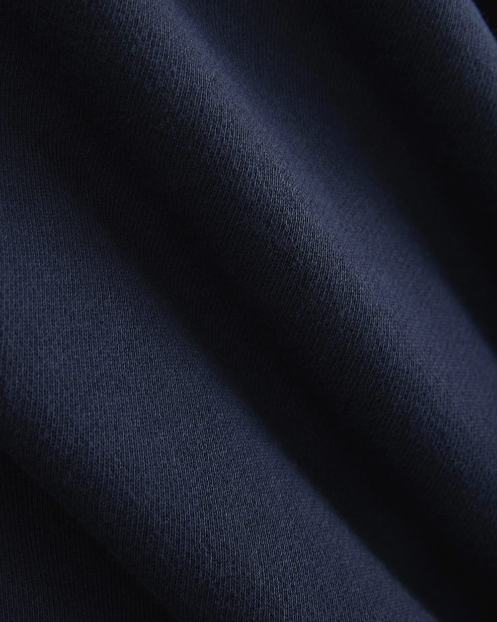Lightweight Terry Bubble Sweatshirt | Navy