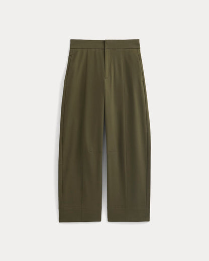 Seamed Balloon Pant | Olive Night