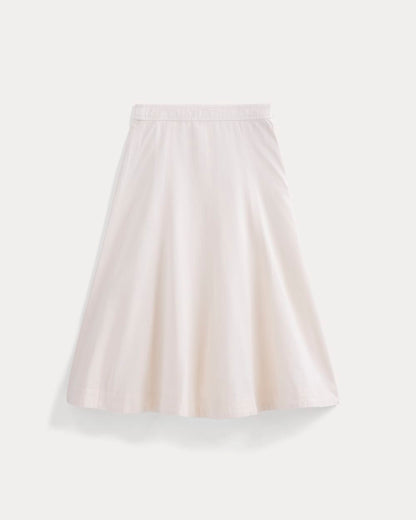 Seamed Midi Skirt | Bone