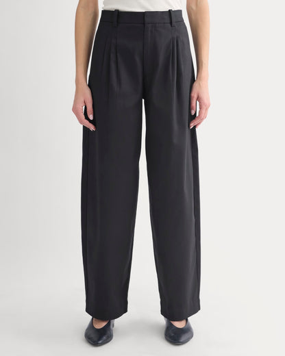 Tailored Drape Balloon Pant | Black