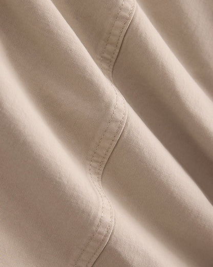Seamed Wide-Leg Pant | Trench Coat Khaki