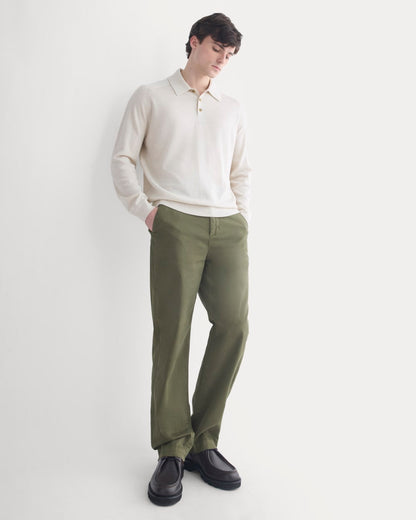 Everyday Straight-Fit Chino | Olive Night