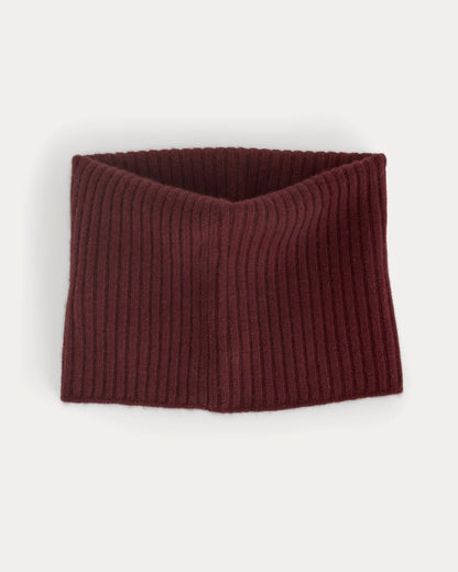 Cashmere Snood | Burgundy