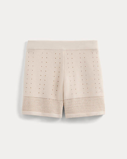 Open-Knit Short in Everyday Cotton | Canvas