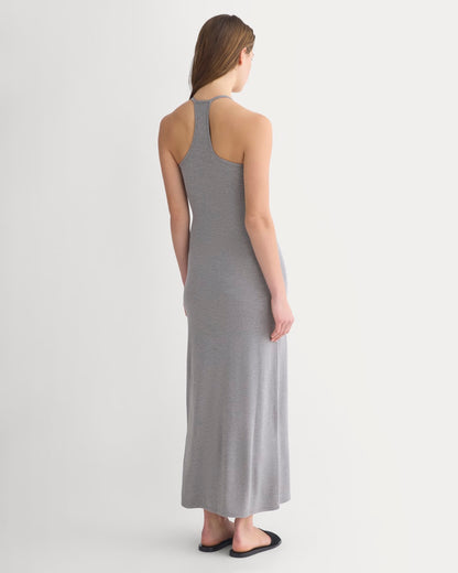 Racerback Maxi Knit Dress | Mid Heather Grey