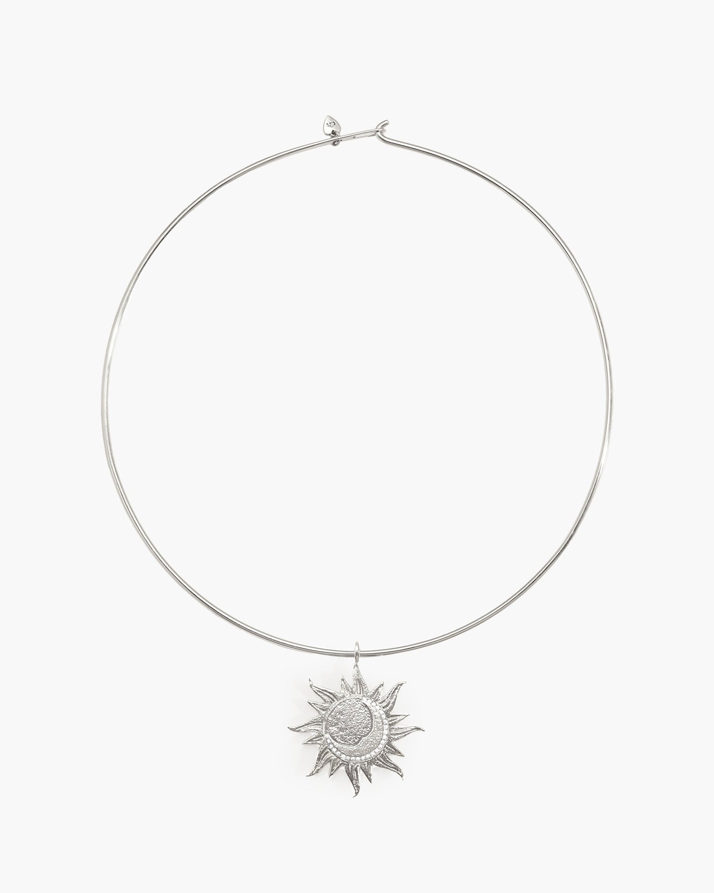 Astra Choker Necklace in Silver
