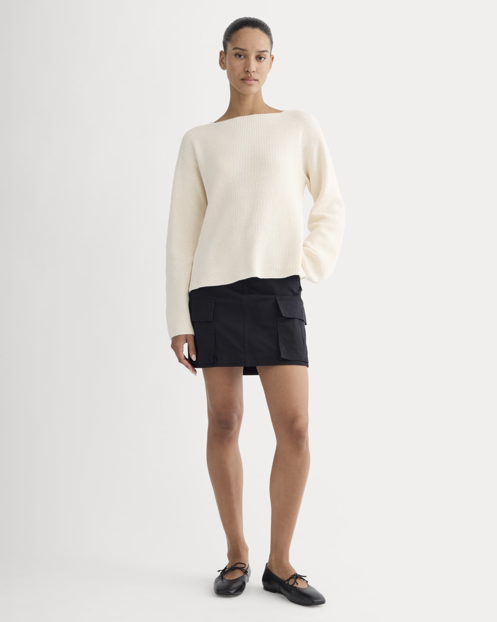 The Boatneck Top in Everyday Cotton | Canvas