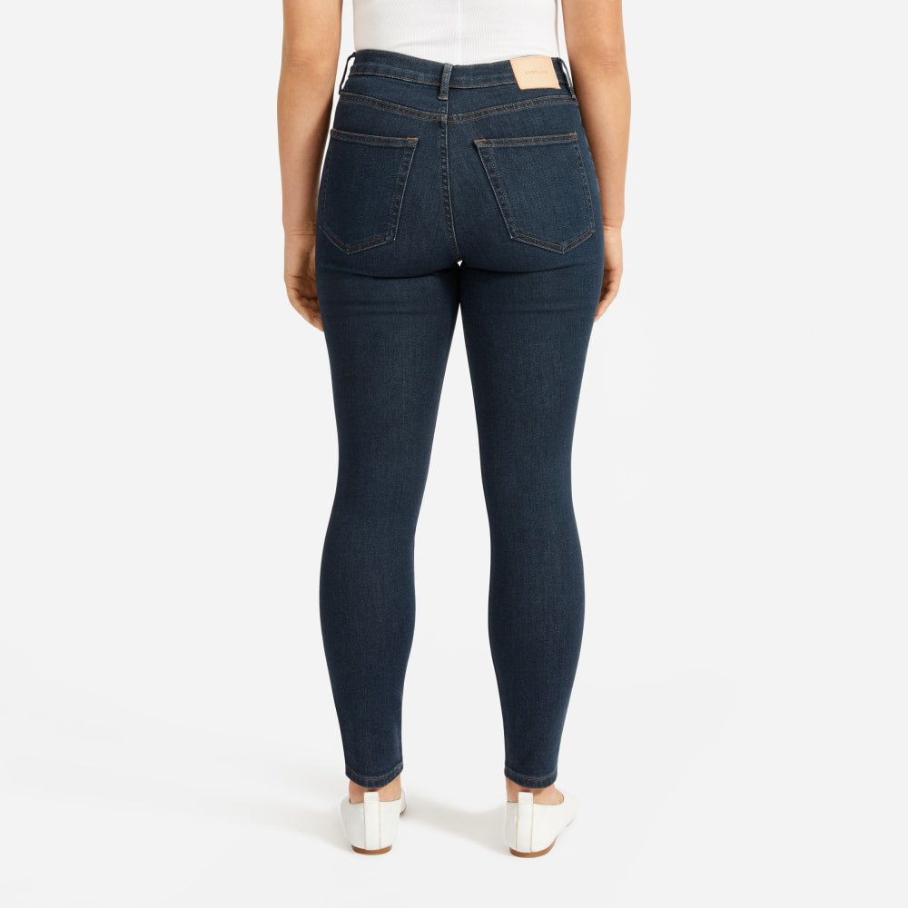 The Authentic Stretch High-Rise Skinny | Deep Indigo | 28.5" Inseam