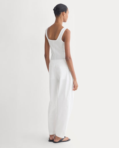 Pull-On Balloon Pant | White