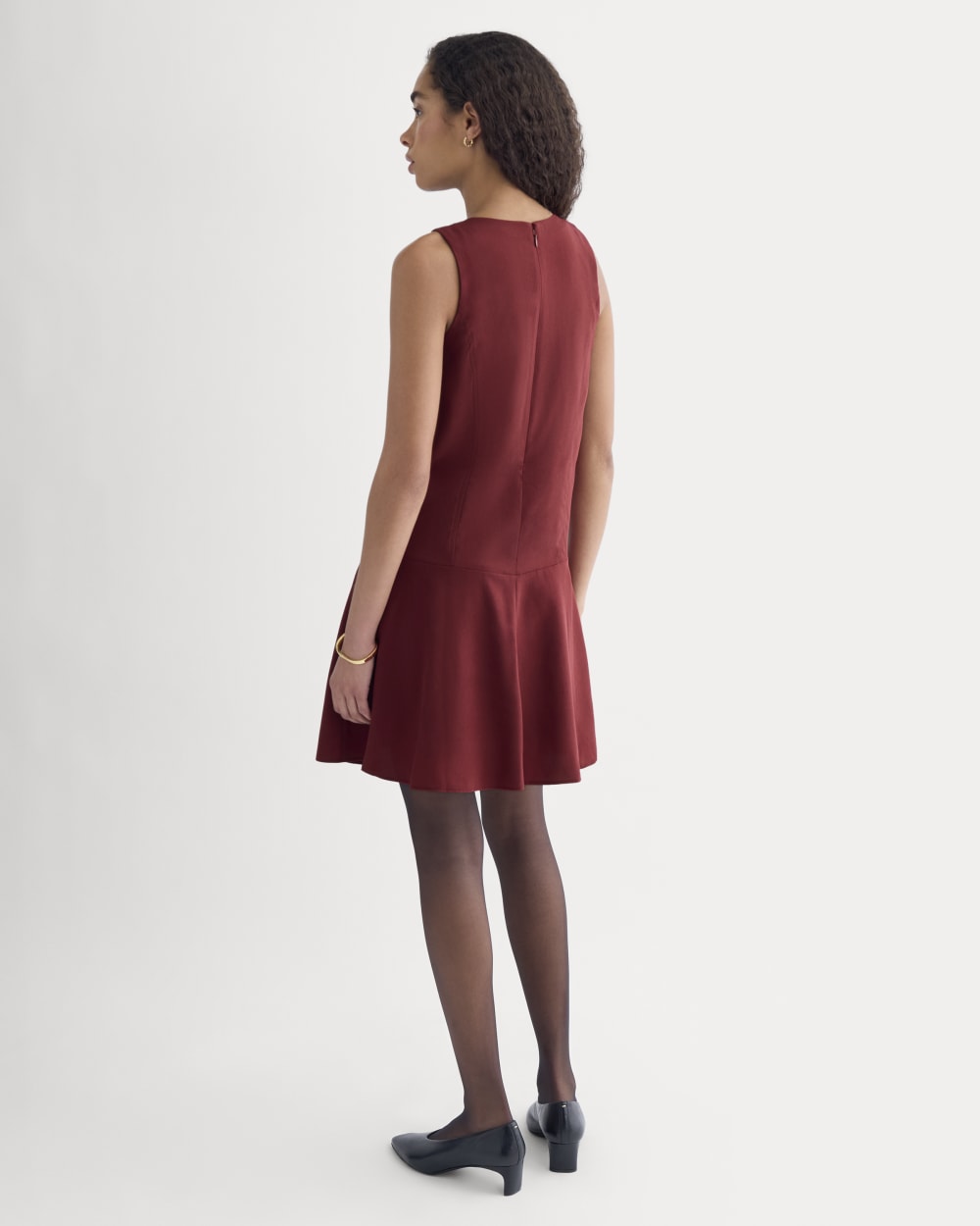 Drop Waist Mini Dress | Pomegranate