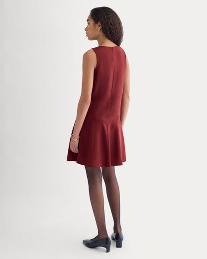 Drop Waist Mini Dress | Pomegranate