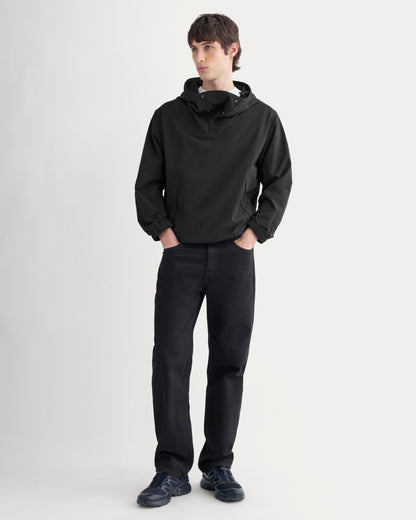 Re:Cycled Nylon Windbreaker | Black