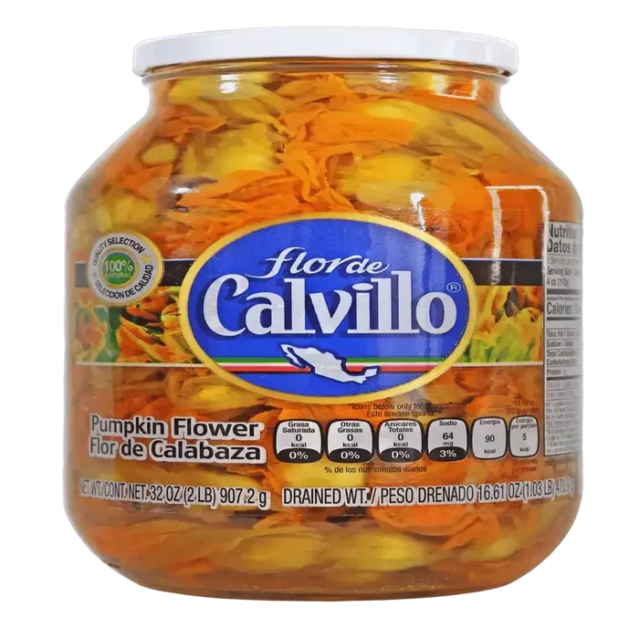 Wholesale Flor de Calvillo Pumpkin Flower - Mexmax INC - Authentic Mexican Ingredients