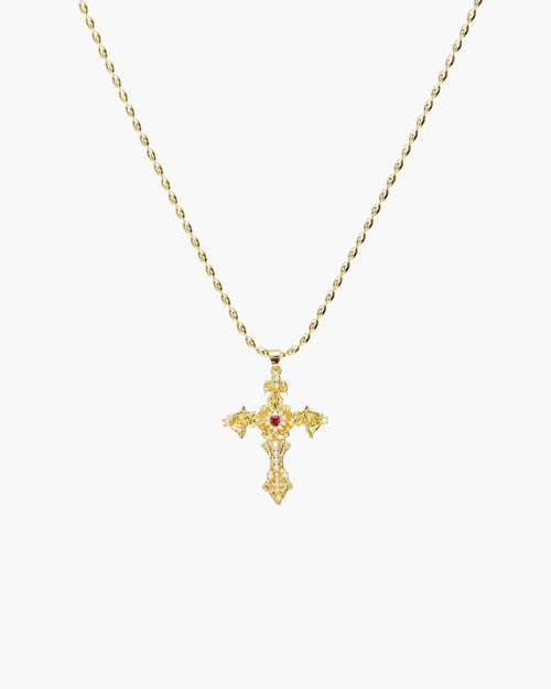 Gold Aphrodite’s Song Necklace