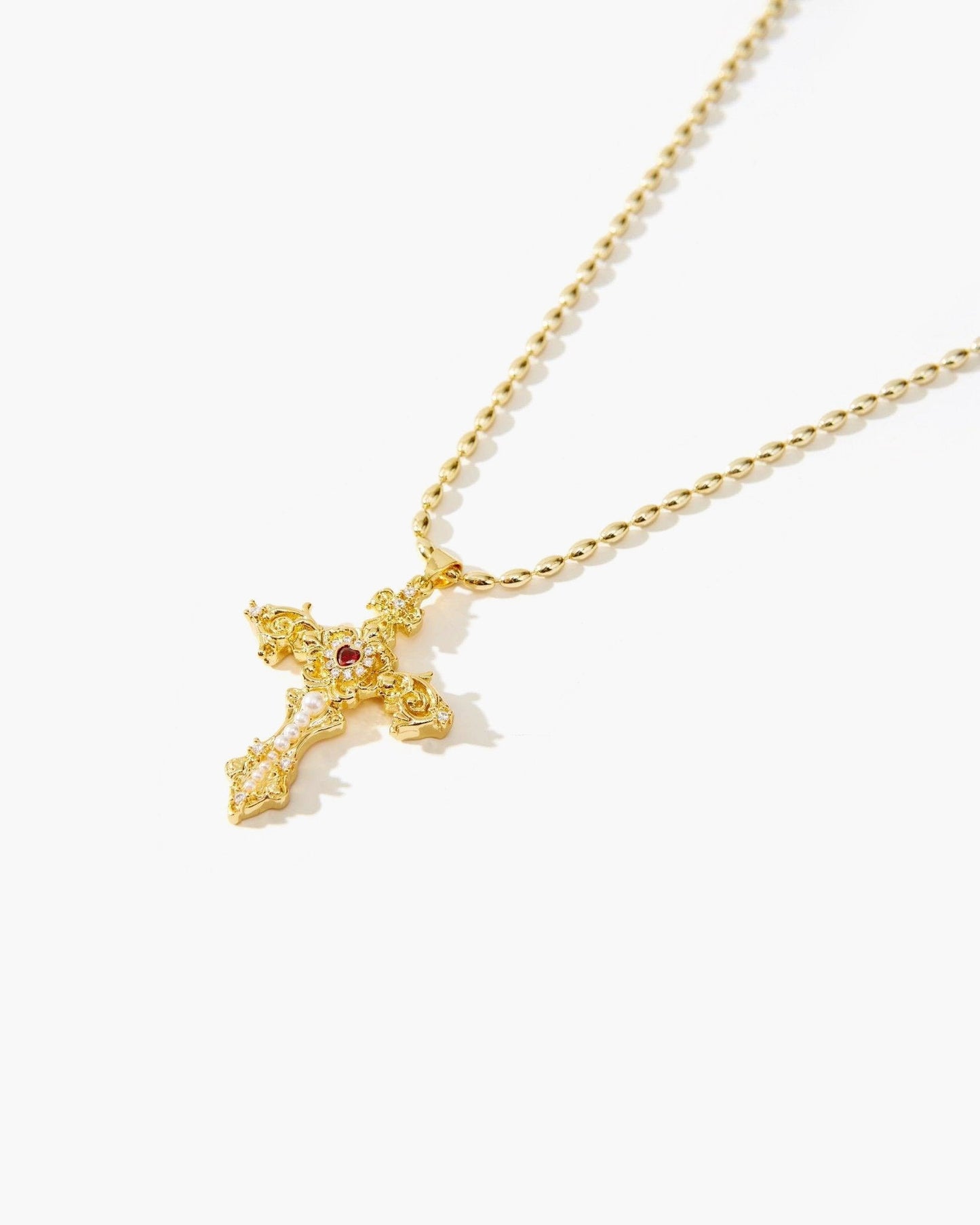 Gold Aphrodite’s Song Necklace