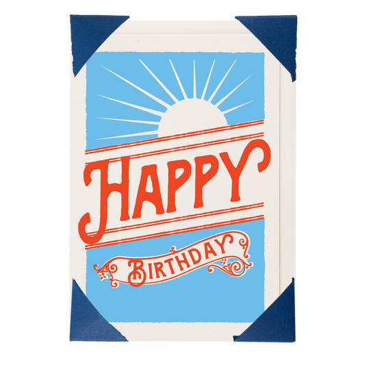 Happy Birthday Sunburst