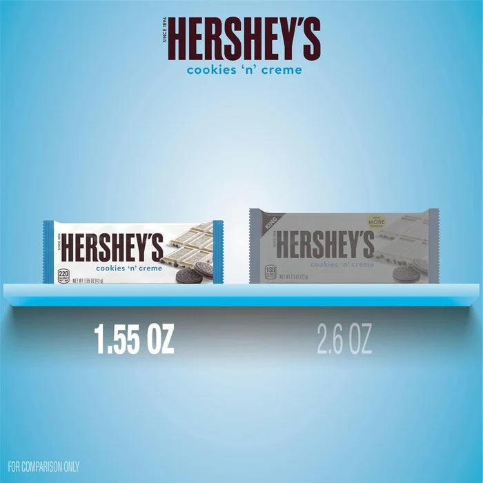 Hersheys Cookies Creme - 1.55 oz