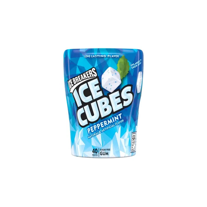 Ice Breakers Ice Cubes Peppermint - 40 ct