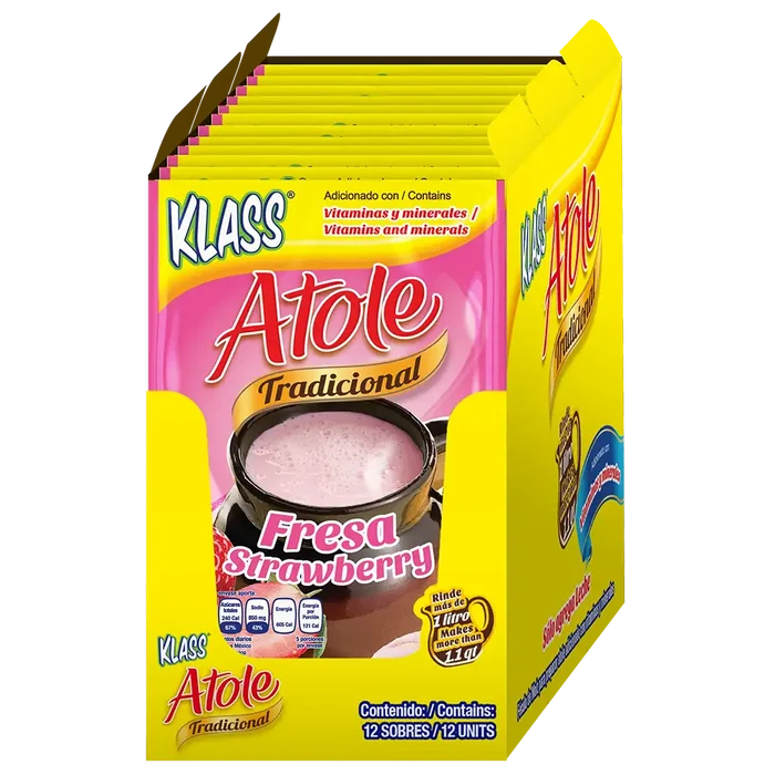 Get your wholesale Klass Atole Fresa - Flavorful Mexican Atole Mix - Mexmax INC