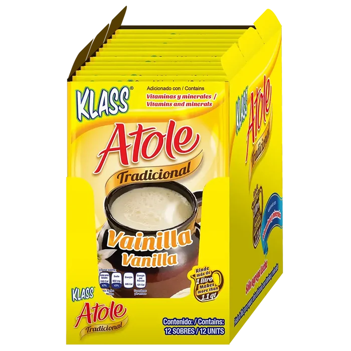 Wholesale Klass Atole Vanilla - Traditional Mexican Beverage - Mexmax INC