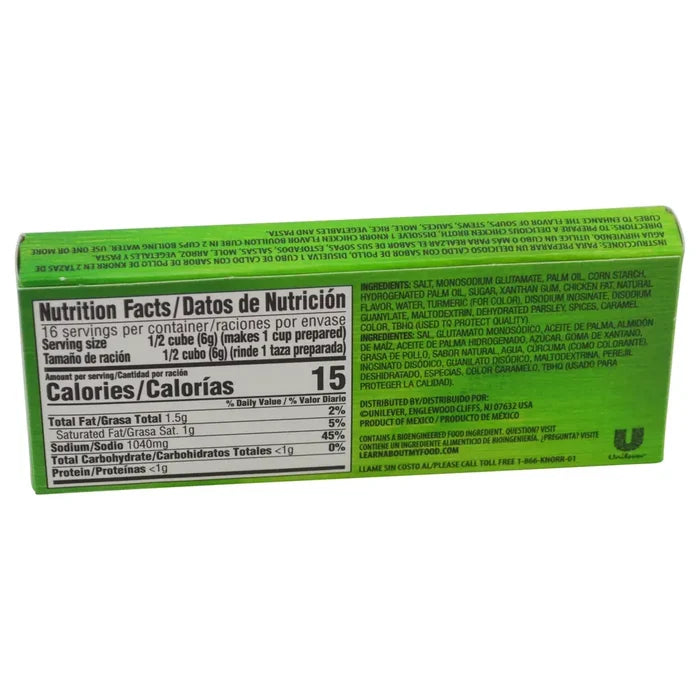Wholesale Knorr Cubes Chicken Bouillon Elevate your dishes with rich, savory flavor at Mexmax INC