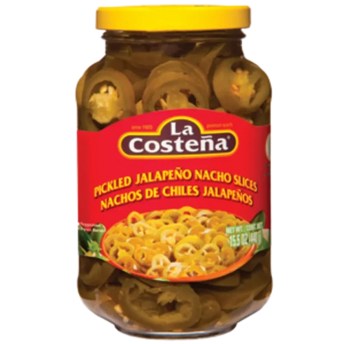 Wholesale La Costeña Nacho Jalapeño- Spicy addition for Modern Mexican Groceries Mexmax INC.