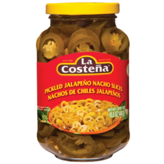 Wholesale La Costeña Nacho Jalapeño- Spicy addition for Modern Mexican Groceries Mexmax INC.