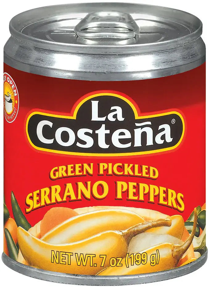 Wholesale La Costeña Serrano Peppers- Spicy delights for your Mexican dishes at Mexmax INC.