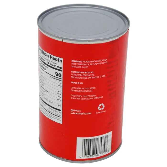 Wholesale La Costeña Whole Black Beans 40 oz - Mexmax INC