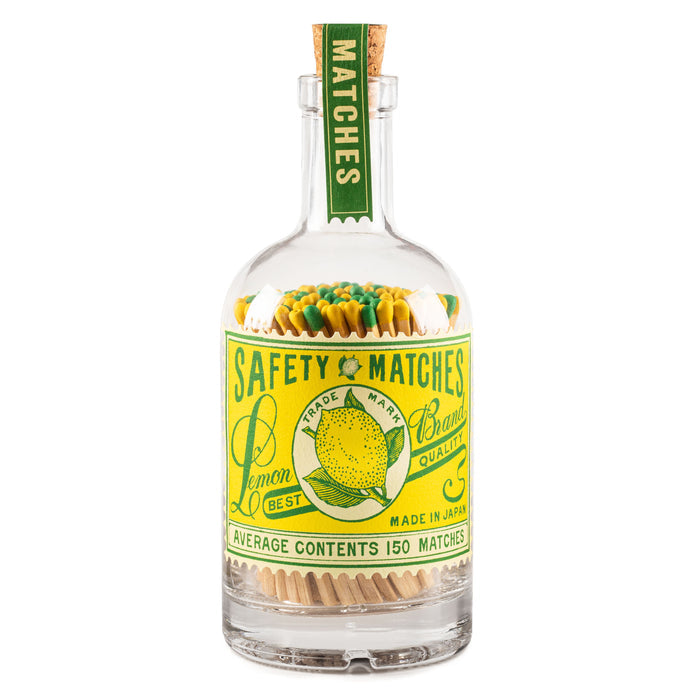 Lemon Stamp Match Bottle